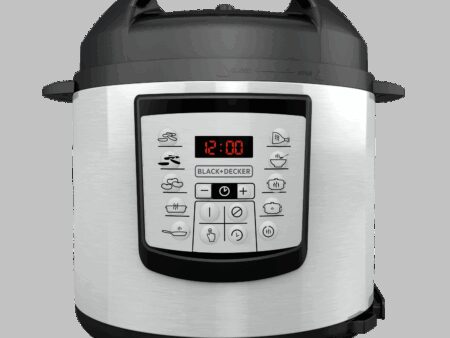 Black + Decker olla multi-usos digital  6l inox PR100SD