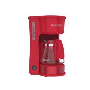 Black+Decker cafetera 4 en 1 de 5 tazas color rojo - CM0755-RLA