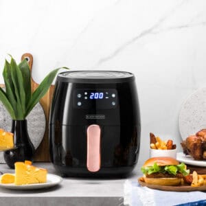 Black + Decker freidora de aire digital 5.7L negra HFD5055B