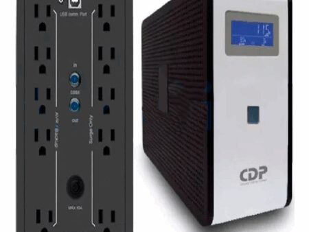 CDP ups regulador  lcd 1000va/500w 6 salidas r-smart 1010 lcd r-smart 1010