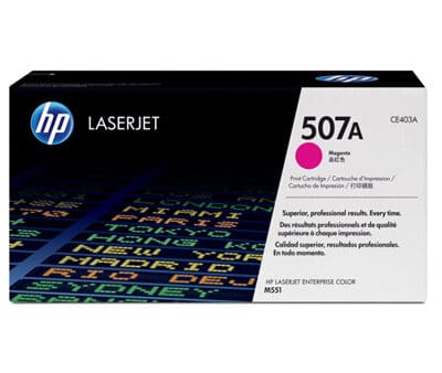 HP toner magenta HP507A laserjet CE403A