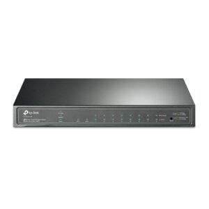 TP-link conmutador inteligente omada gigabit de 10 puertos jet stream con Poe+ en 8 puertos-TL-SG2210P
