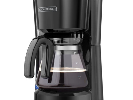 Black + Decker cafetera 5 tazas negra CM0701B