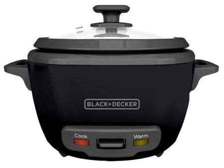 Black + Decker olla arrocera 14 tz cocidas negra RC514B