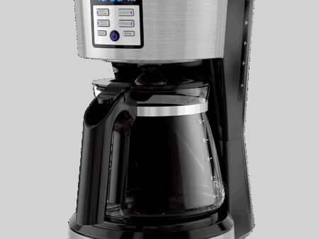 Black + Decker cafetera 12 tazas inox digital CM1331S-LA