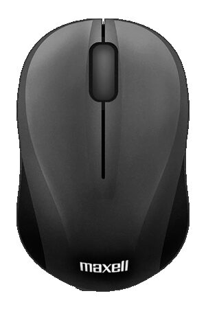 Maxell mouse optico inalambrico mowl-300 negro silencioso 347892