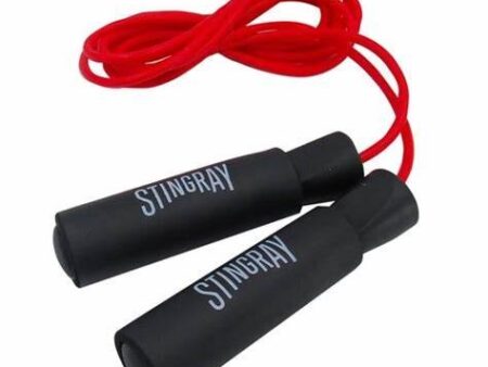 Stingray cuerda para saltar roja SFCUERDA-BAS-PR