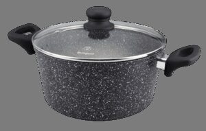 Westinghouse cacerola con tapa marmol negro 28 cm WCCC0009028MBB