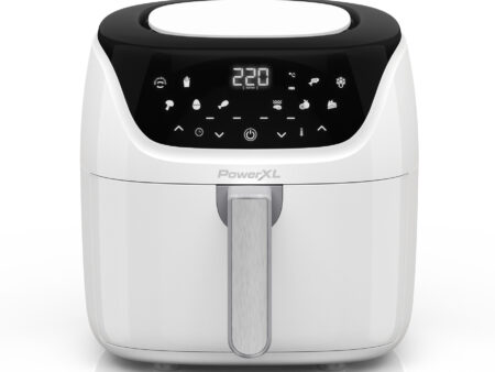 Power XL freidora de aire vortex digital 5.7L blanca AF-E6001-H-LA