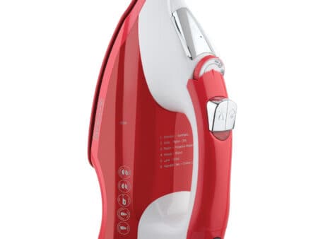 Black + Decker plancha de vapor roja light+easy IR1865