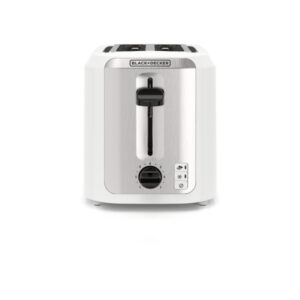 Black+Decker tostadora 2 rebanadas plateada - TR7827-1WDLA