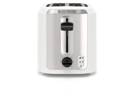 Black+Decker tostadora 2 rebanadas plateada - TR7827-1WDLA