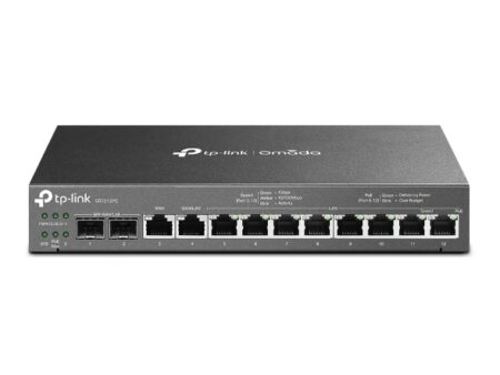 TP-Link router VPN gigabit omada 3 en 1 Poe+ 10 puntos de acceso-ER7212PC