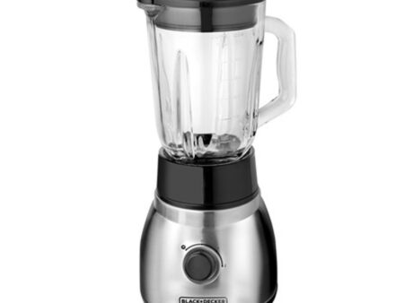 Black + Decker licuadora 2 veloc 750w inox +vaso personal BL1650S