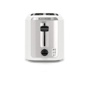 Black+Decker tostadora 2 rebanadas plateada - TR7827-1WDLA
