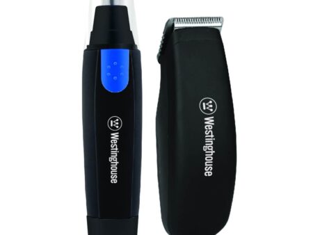 Westinghouse set doble detallador de cabello + recortador de vellos faciales WH1146