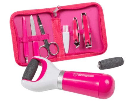 Westinghouse removedor de callos con set de pedicure y manicure WH1172