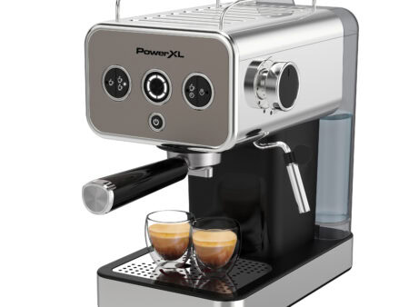 Power XL cafetera espresso sencillo o doble - EM0112-0SPLA