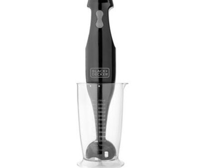 Black + Decker batidora de inmersion 2 veloc 200w negra HB2400B