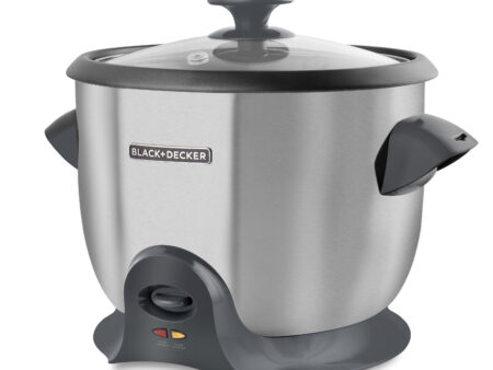 Black + Decker olla arrocera 20 tz cocidas inox RC620SS