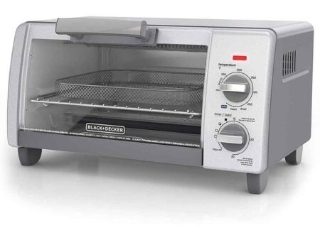 Black + Decker horno tostador con freidora de aire 4 rebanadas TO1785SG-LA