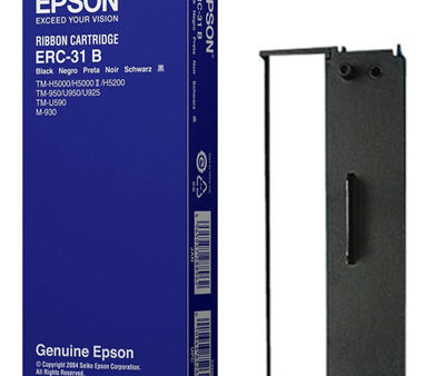 Epson cinta negra para TM 930/TM-H5000 li/TM-U590/TMU950    ERC-31B