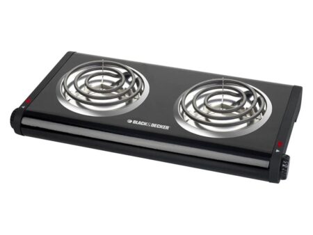 Black + Decker hornilla doble DB1002B