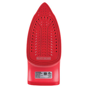 Black + Decker plancha de vapor roja light+easy IR1865