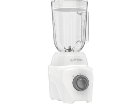 Black+Decker licuadora ice crush 700W 2 Vel- Vaso Plast- Blanca - BL0877-0WDLA