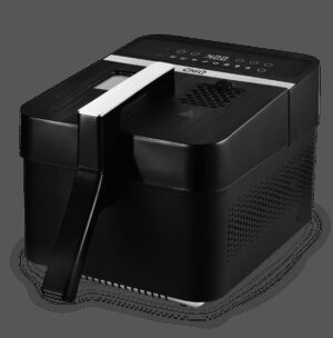 CHIQ freidora aire y aceite duo touch negra CQXAO03G1T1B