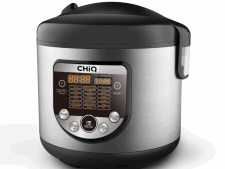 CHIQ olla multi-usos 6l digital cerámica inox CQXMC06M1T1S