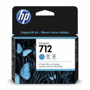 HP cartucho de tinta #712 cian  29Ml 3ED67A 29Ml