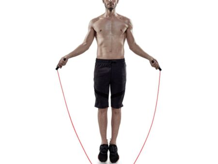 Stingray cuerda para saltar con peso negro SFcuerda-peso