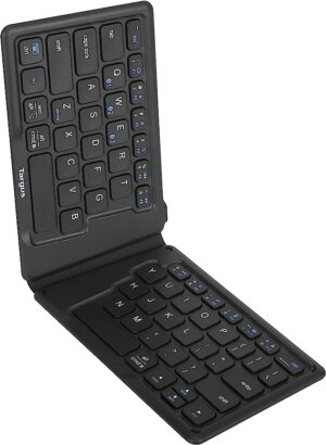 Targus teclado inalambrico antimicrobial ergonomico plegable español USB -AKF003ES