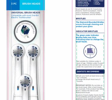 Westinghouse repuesto para cepillo dientes genérico WATB323