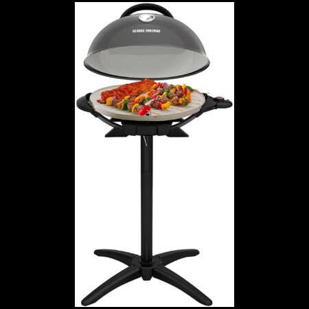 George foreman parrilla tipo grill 15 porciones con pedestal GFO3320GM-LA