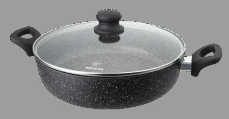 Westinghouse cacerola baja con tapa marmol negro 32 cm WCCC0009L32MBB