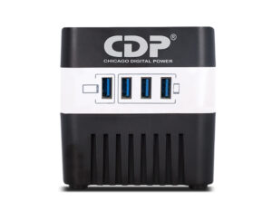 CDP regulador 120 v  500 va/ 250 w avr 4 nema15  4usb RU-AVR604
