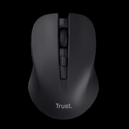 Trust mouse inalambrico eco  color negro silencioso - 25084