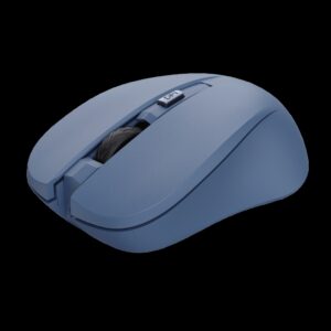 Trust mouse inalambrico eco  color azul silencioso - 25041