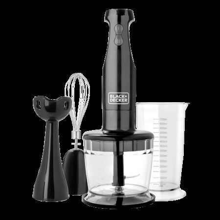 Black + Decker batidora de inmersion color negra 3 en 1 HB2800B