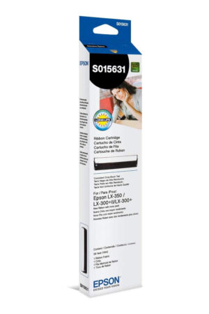 Epson cinta negra edg ribbon cartridge  para LX350/LX300   S015631
