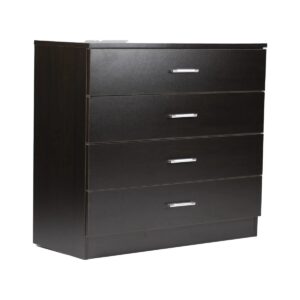 Kenneth Cole gavetero 4 niveles color cafe oscuro -W72 x H67 x D33 cm-KCWD20220511-DB