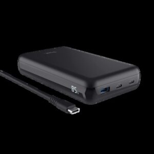 Trust bateria externa Laro de 100 W para portátiles carga rapida USB-C - 25240