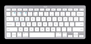 Trust teclado ES bluetooth inalambrico ultrafino para PC, ordenador portatil, tableta y smartphone - 24654