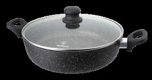 Westinghouse cacerola baja con tapa marmol negro 32 cm WCCC0009L32MBB