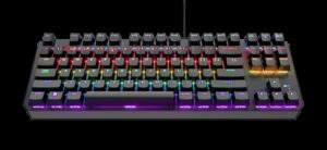 Trust teclado mecanico gamer en español iluminado - 24407