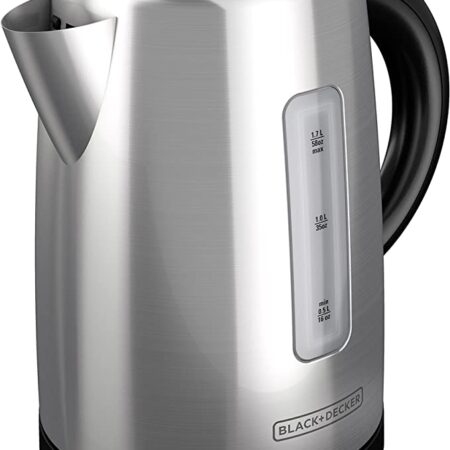 Black + Decker hervidor 1.7L inox alambrico KE2000SD