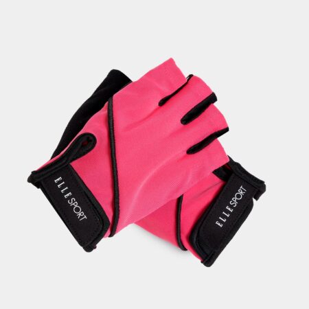 Elle guantes ejercicios L/XL rosa SR6358