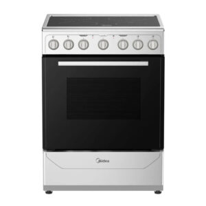 Midea Cocina Eléctrica vitrocerámica de 24" Negro MES24FS2BADBG
